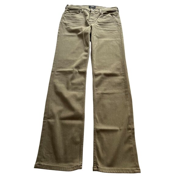 Paige Normandie Transcend Jeans in Vintage Weathered Mushroom